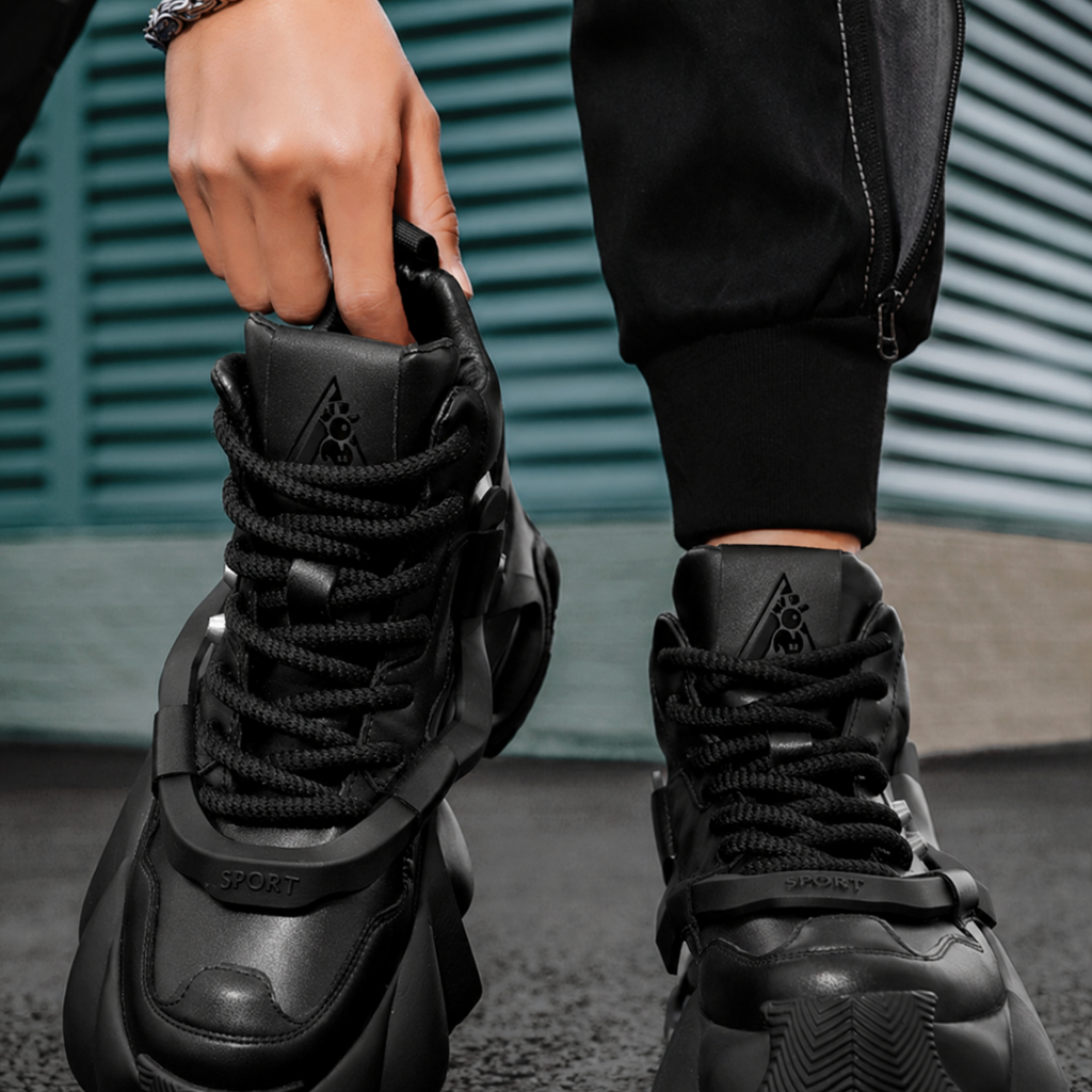 【Stk87】Block sneaker +10cm