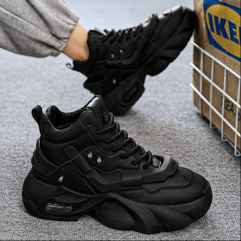 【Stk87】Block sneaker +10cm