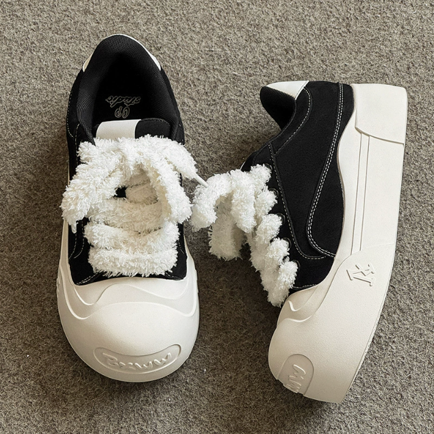 【Stk190】Fuzz Sneaker +6cm