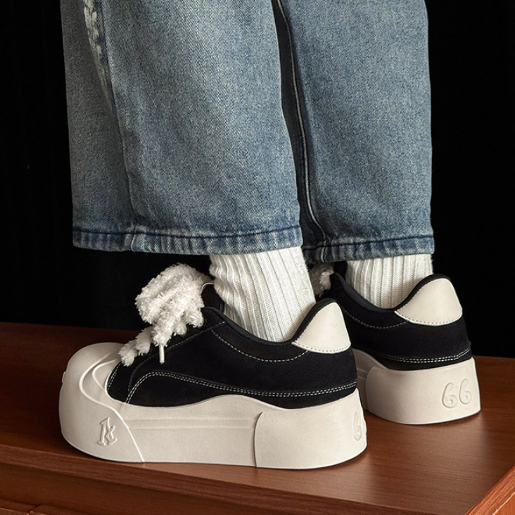 【Stk190】Fuzz Sneaker +6cm