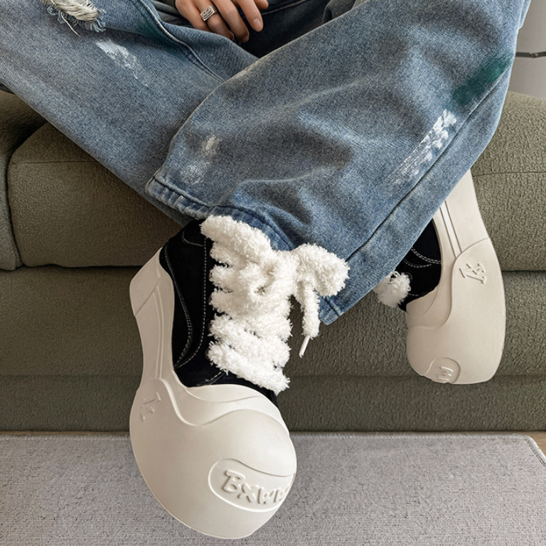 【Stk190】Fuzz Sneaker +6cm
