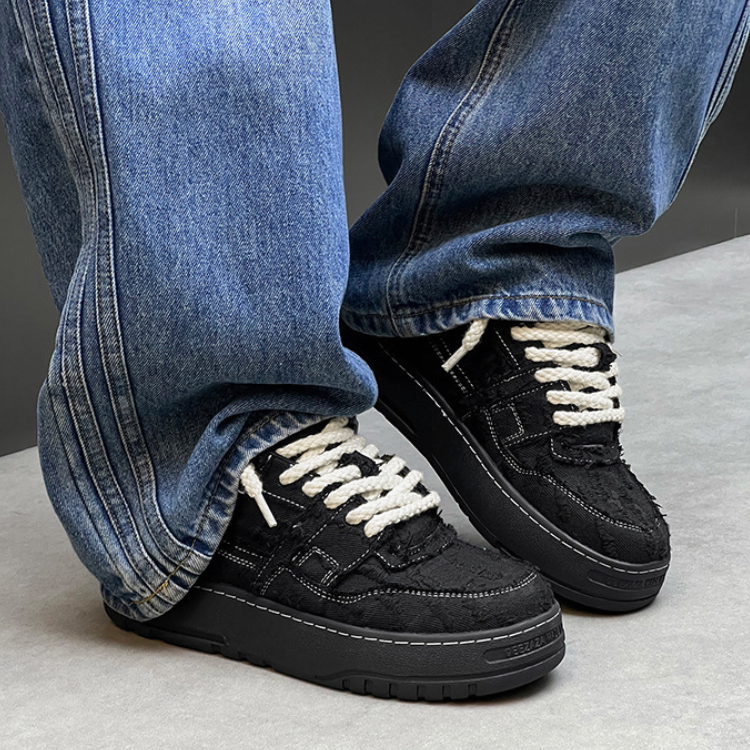 【Stk191】Rag Sneaker +6cm