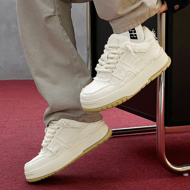 【Stk191】Rag Sneaker +6cm