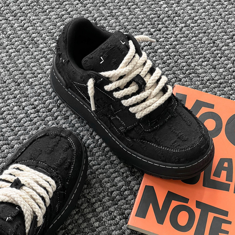 【Stk191】Rag Sneaker +6cm