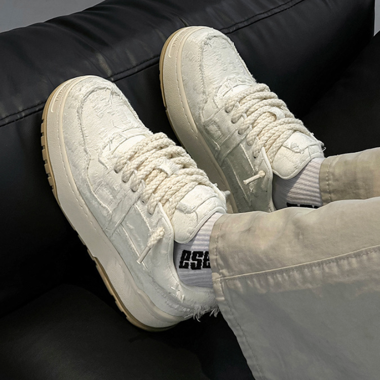 【Stk191】Rag Sneaker +6cm