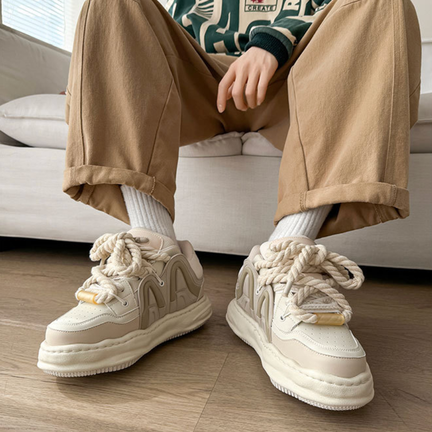【Stk192】Knot Sneaker +7cm