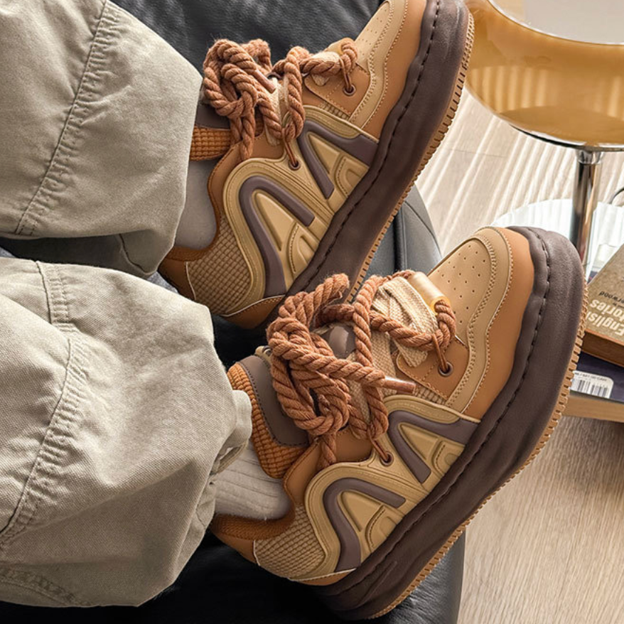【Stk192】Knot Sneaker +7cm