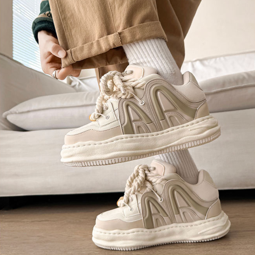 【Stk192】Knot Sneaker +7cm