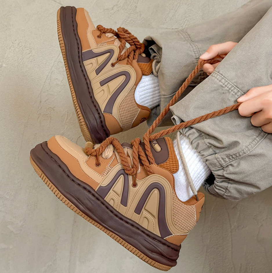 【Stk192】Knot Sneaker +7cm