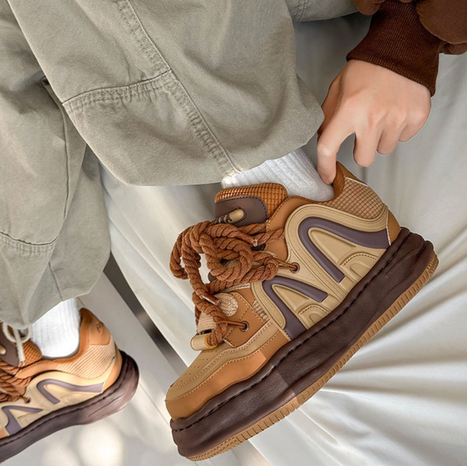 【Stk192】Knot Sneaker +7cm