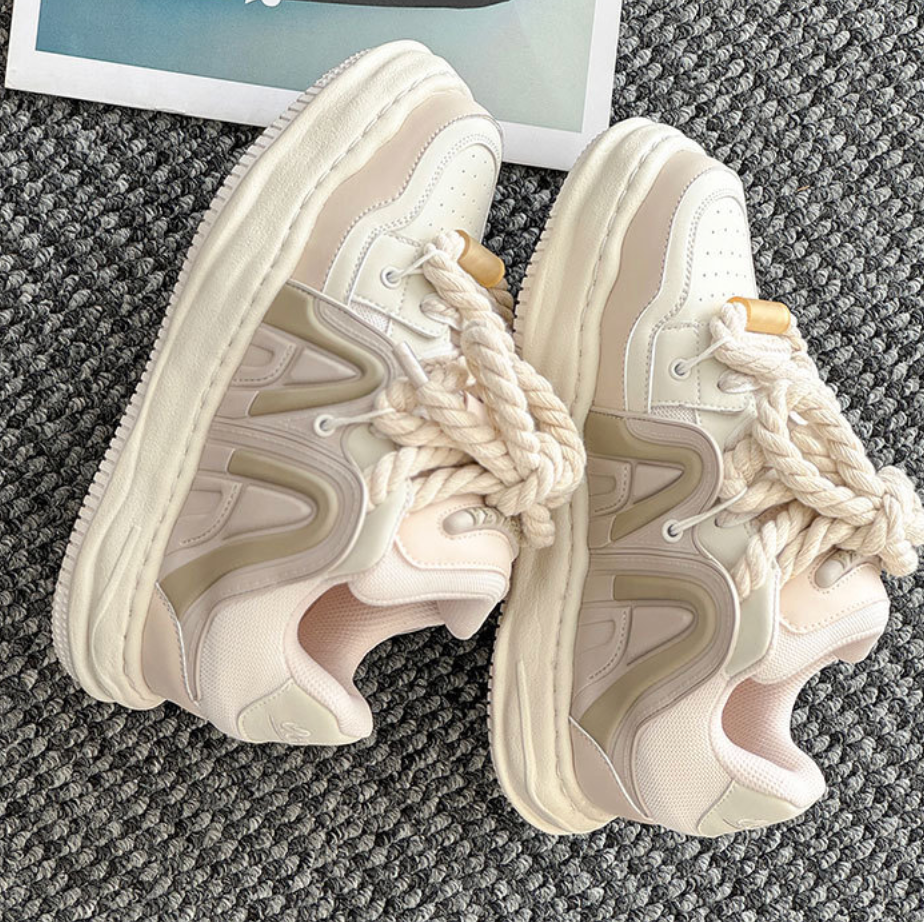 【Stk192】Knot Sneaker +7cm