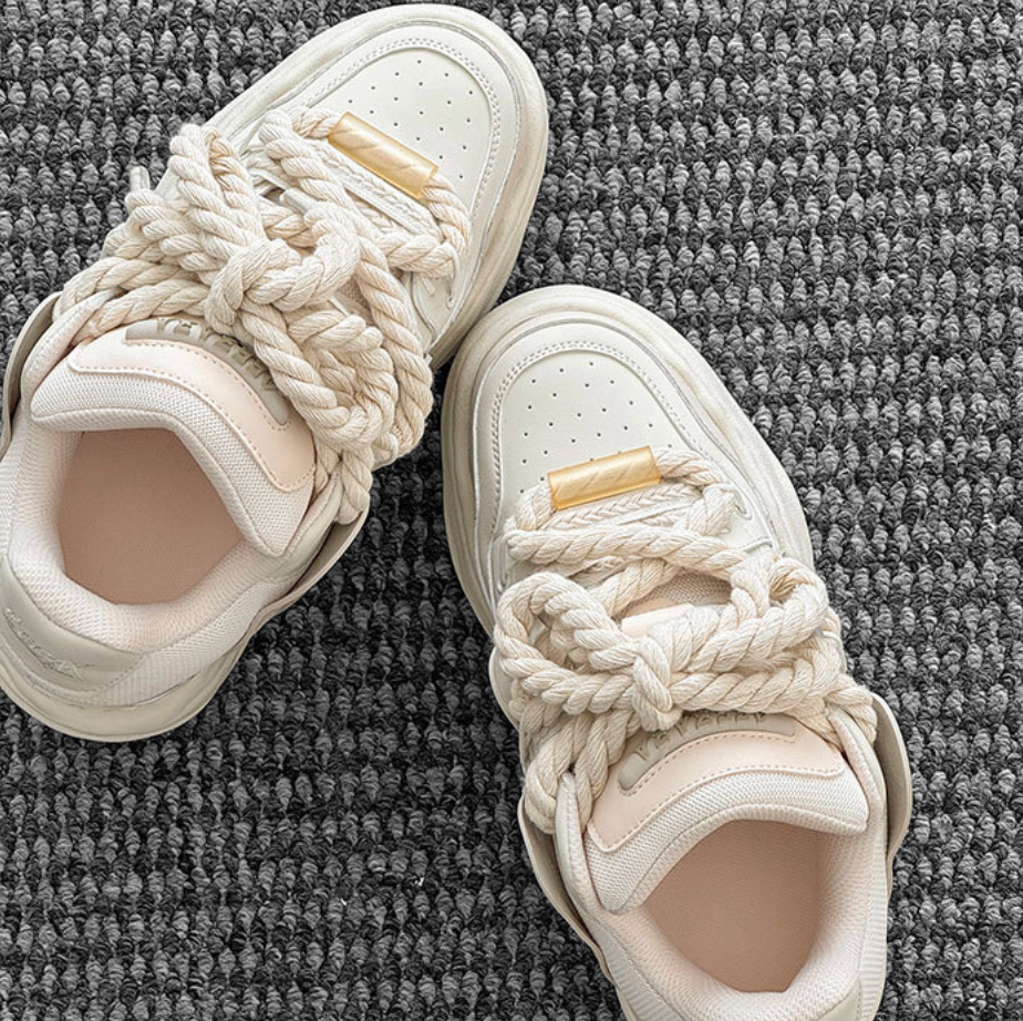 【Stk192】Knot Sneaker +7cm