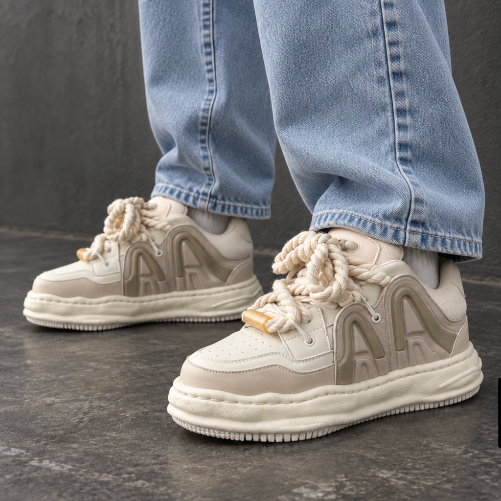 【Stk192】Knot Sneaker +7cm