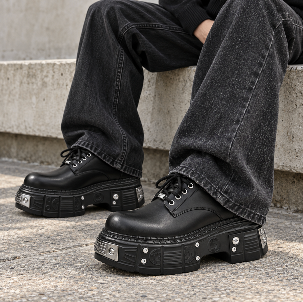 【Stk195】Garrison Sneaker +9cm