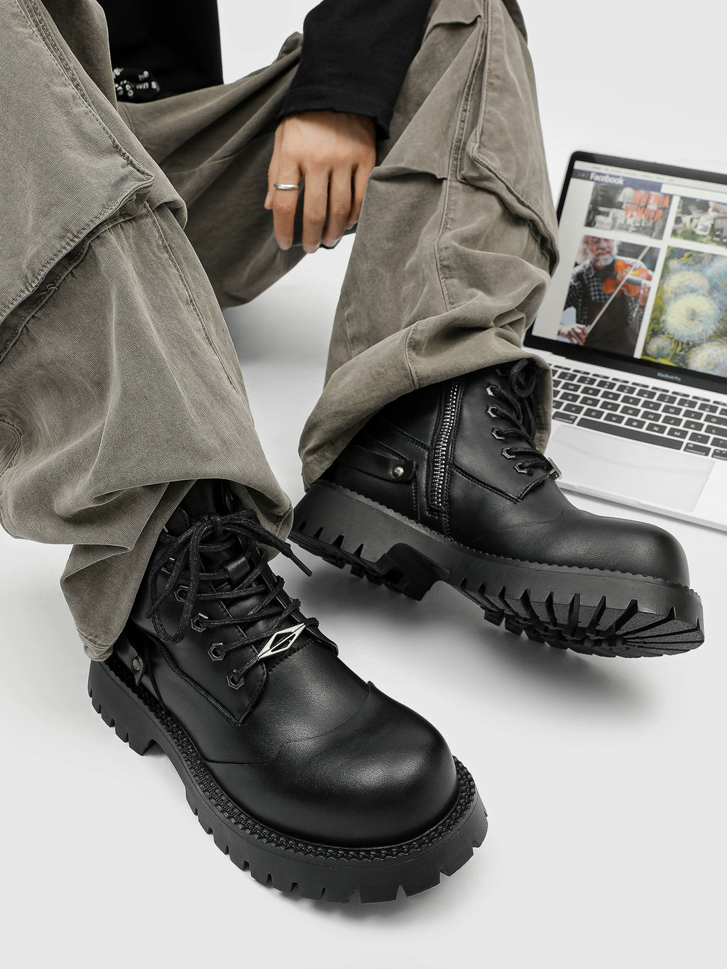 【Stk129】Vanquish Boots +8cm