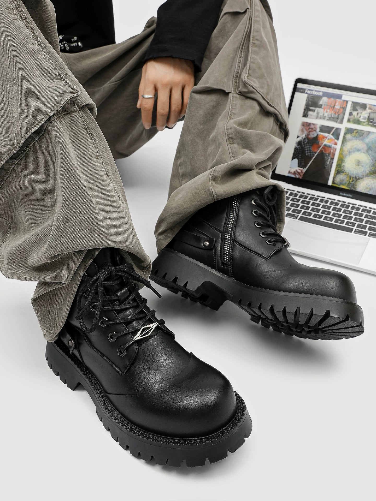 【Stk129】Vanquish Boots +8cm